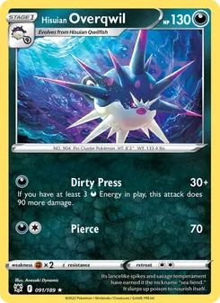 Hisuian Overqwil [Dirty Press | Pierce]