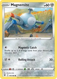 Magnemite [Magnetic Catch | Rolling Attack]