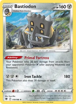 Bastiodon [Primal Fortress | Iron Tackle]