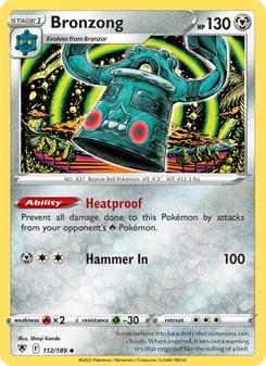 Bronzong [Heatproof | Hammer In]