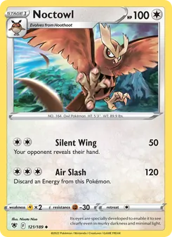 Noctowl [Silent Wing | Air Slash]