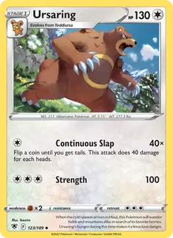 Ursaring [Continuous Slap | Strength]