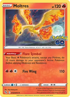 Moltres [Flare Symbol | Fire Wing]