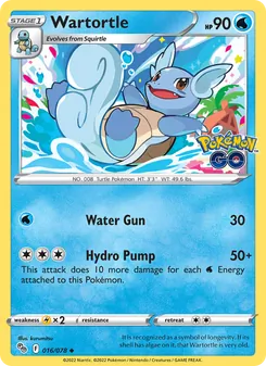 Wartortle [Water Gun | Hydro Pump]
