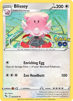 Blissey [Enriching Egg | Zen Headbutt]