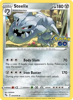 Steelix [Body Slam | Iron Buster]