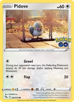 Pidove [Growl | Flap]