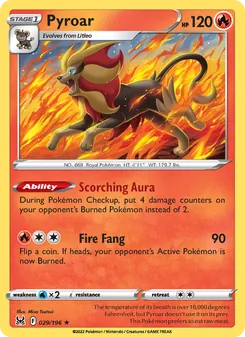 Pyroar [Scorching Aura | Fire Fang]
