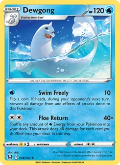 Dewgong [Swim Freely | Floe Return]