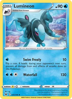 Lumineon [Swim Freely | Waterfall]