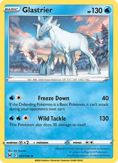 Glastrier [Freeze Down | Wild Tackle]