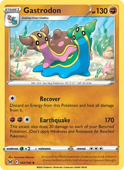 Gastrodon [Recover | Earthquake]