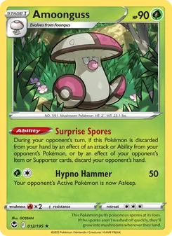 Amoonguss [Surprise Spores | Hypno Hammer]