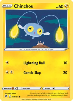 Chinchou [Lightning Ball | Gentle Slap]