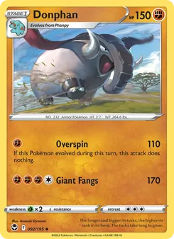 Donphan [Overspin | Giant Fangs]