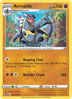 Armaldo [Reaping Claw | Boulder Crush]