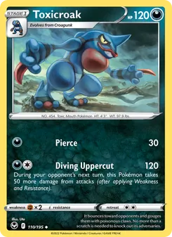 Toxicroak [Pierce | Diving Uppercut]