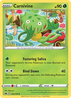 Carnivine [Festering Saliva | Bind Down]