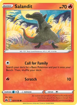 Salandit [Call for Family | Scratch]