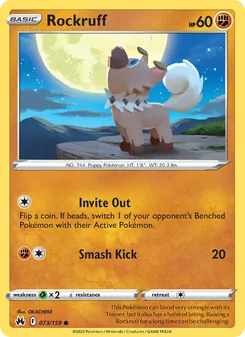 Rockruff [Invite Out | Smash Kick]