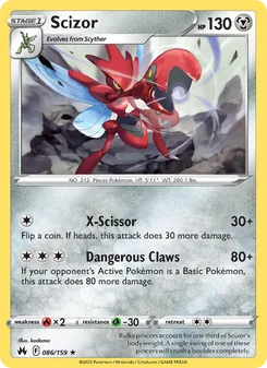 Scizor [X-Scissor | Dangerous Claws]