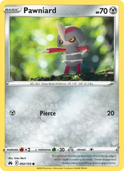 Pawniard [Pierce]