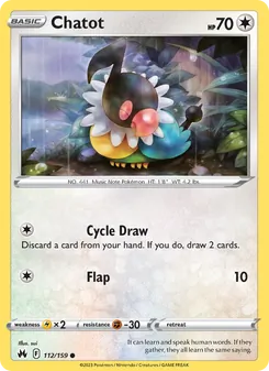 Chatot [Cycle Draw | Flap]