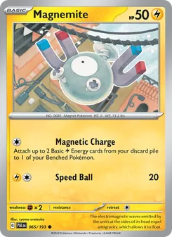 Magnemite [Magnetic Charge | Speed Ball]