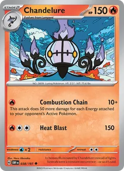 Chandelure [Combustion Chain | Heat Blast]