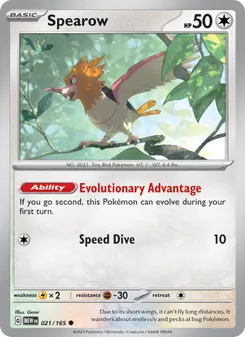 Spearow [Evolutionary Advantage | Speed Dive] · Cardmarket 카드 733616