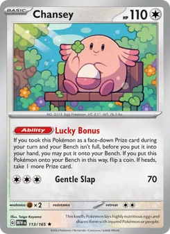 Chansey [Lucky Bonus | Gentle Slap]