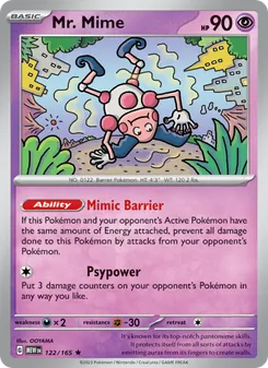 Mr. Mime [Mimic Barrier | Psypower]