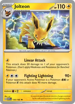 Jolteon [Linear Attack | Fighting Lightning]