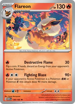 Flareon [Destructive Flame | Fighting Blaze]