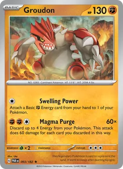 Groudon [Swelling Power | Magma Purge]