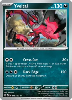 Yveltal [Cross-Cut | Dark Edge]