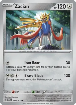 Zacian [Iron Roar | Brave Blade]