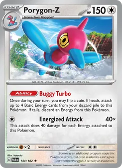Porygon-Z [Buggy Turbo | Energized Attack]
