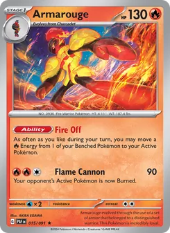 Armarouge [Fire Off | Flame Cannon]