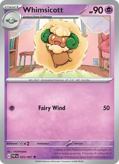 Whimsicott [Fairy Wind]