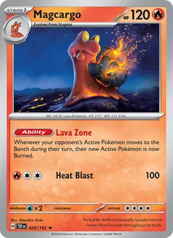 Magcargo [Lava Zone | Heat Blast]