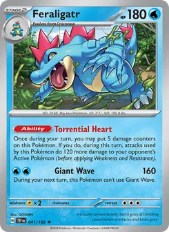 Feraligatr [Torrential Heart | Giant Wave]