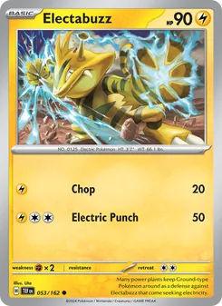 Electabuzz [Chop | Electric Punch]