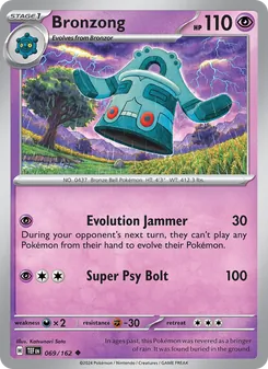 Bronzong [Evolution Jammer | Super Psy Bolt]
