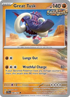 Great Tusk [Lunge Out | Wrathful Charge]
