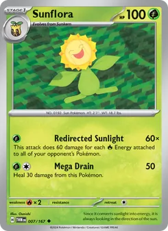Sunflora [Redirected Sunlight | Mega Drain]