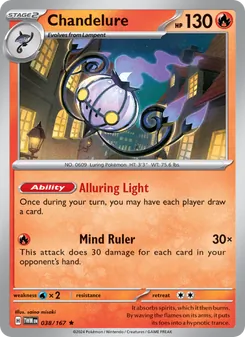 Chandelure [Alluring Light | Mind Ruler]