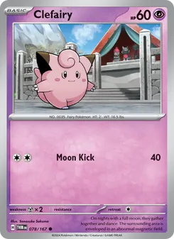 Clefairy [Moon Kick]