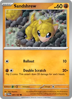 Sandshrew [Rollout | Double Scratch] · Cardmarket 카드 769271
