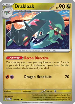 Drakloak [Recon Directive | Dragon Headbutt]